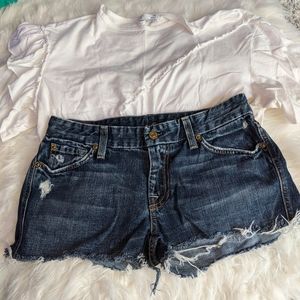 7 for all mankind Jean Shorts